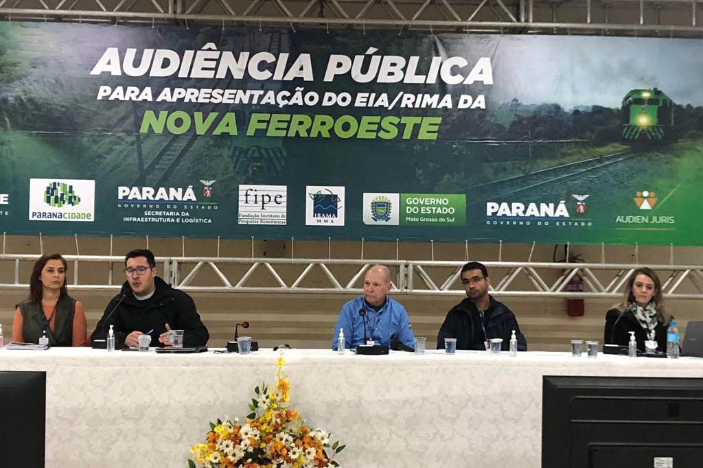 INFRAESTRUTURA: Audiências públicas da Nova Ferroeste reúnem mais de mil pessoas em Dourados e Guaíra