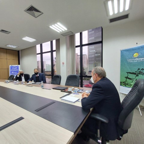 VISITA: Sistema Ocepar recebe o presidente do Sindiveg e Ihara