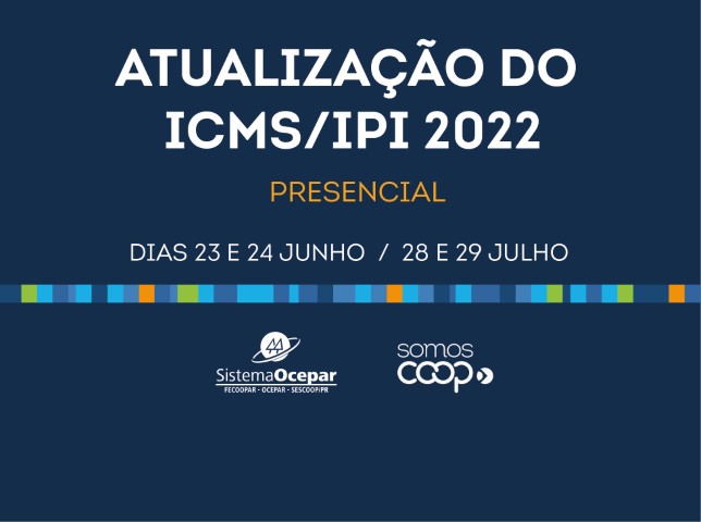FORMAÇÃO: Divulgados os locais de realização do Curso Atualização do ICMS/IPI 