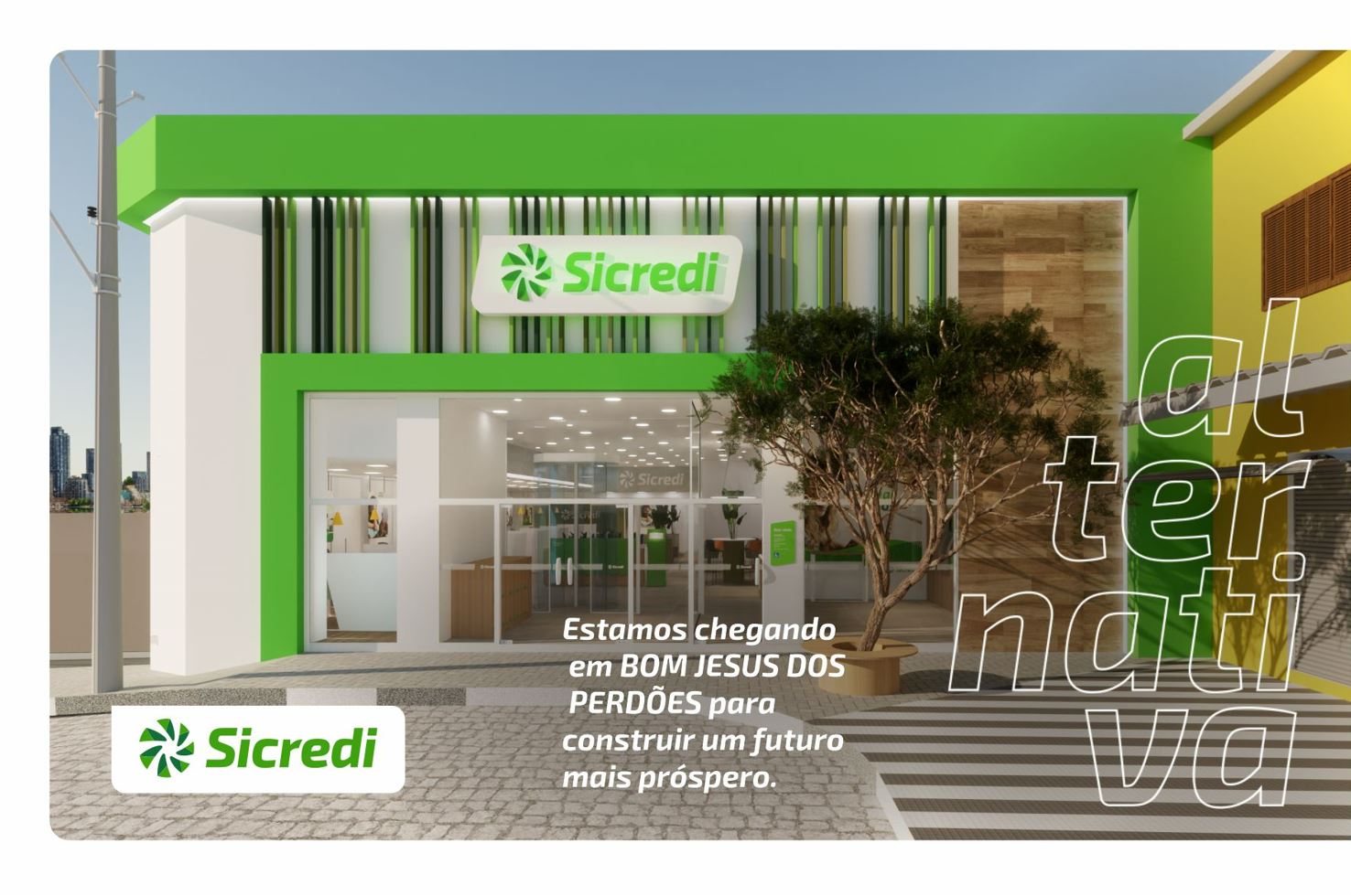SICREDI FRONTEIRAS: Agência é inaugurada em Bom Jesus dos Perdões (SP)