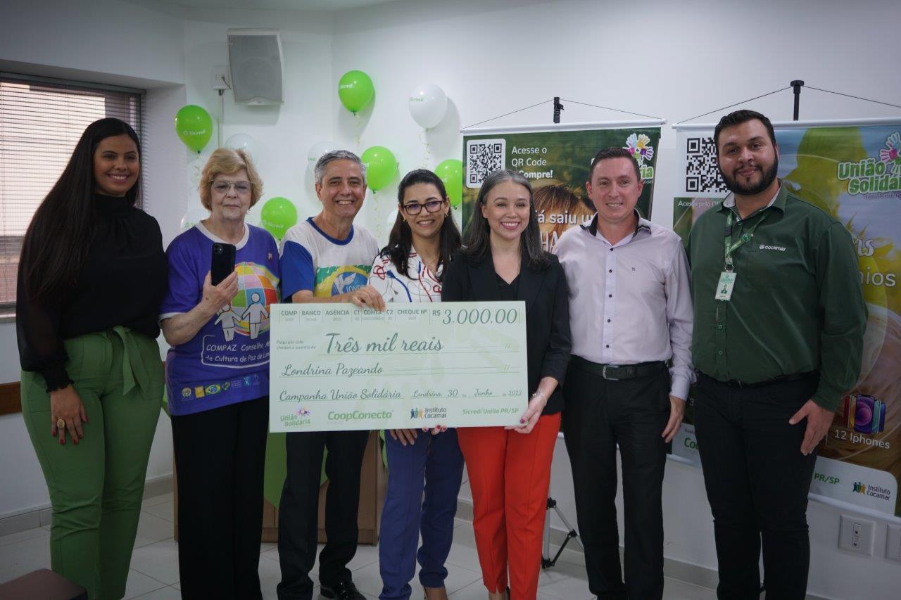 SICREDI UNIÃO PR/SP: ONG Pazeando, de Londrina, é premiada na Campanha União Solidária
