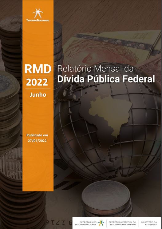 CONTAS PÚBLICAS: Dívida Pública Federal atinge R$ 5,845 trilhões em junho