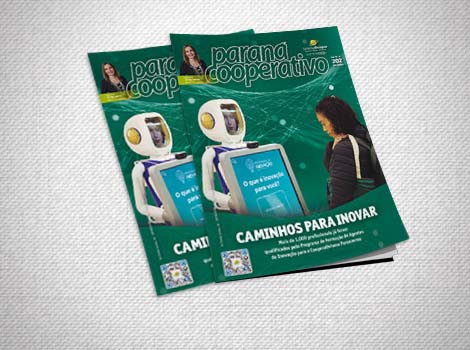 PR COOPERATIVO: Revista traz em destaque o Programa de Inovação para o Cooperativismo Paranaense