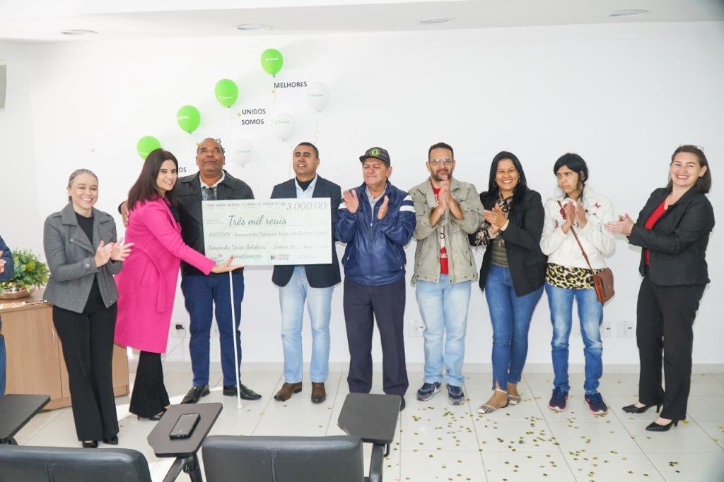 SICREDI DEXIS: Mais um prêmio da campanha União Solidária é entregue em Londrina
