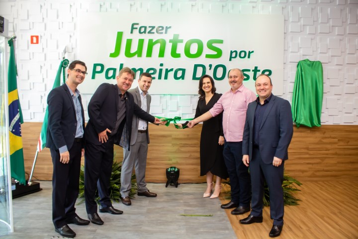 SICREDI PLANALTO DAS ÁGUAS: Novo espaço é inaugurado em Palmeira D'Oeste (SP)