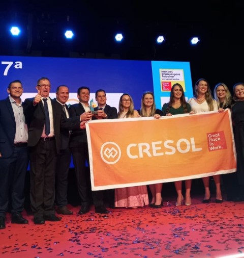 CRESOL II: Premiada como 7ª Melhor Empresa para Trabalhar em Santa Catarina