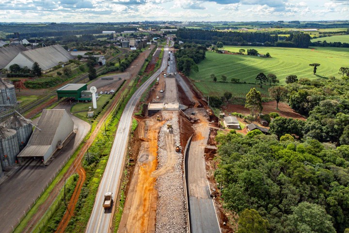 INFRAESTRUTURA II: Duplicação da BR-277 em Cascavel chega a quase 60% de conclusão