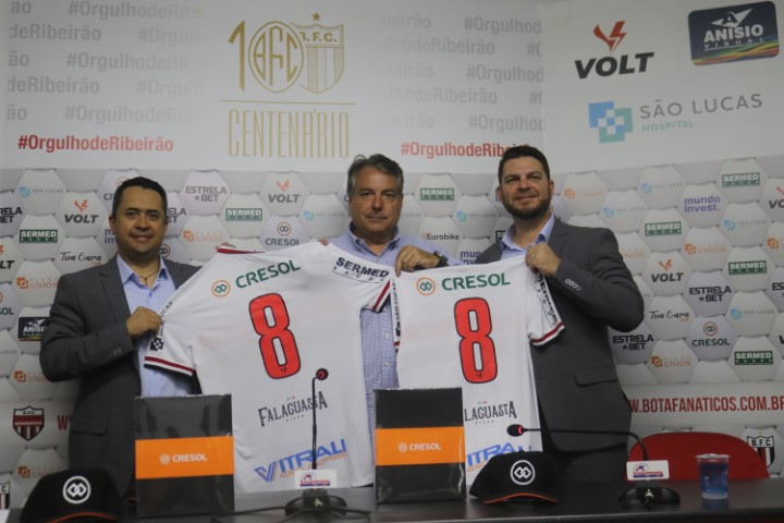CRESOL: Cooperativa é oficialmente a nova patrocinadora do Clube Botafogo/SP