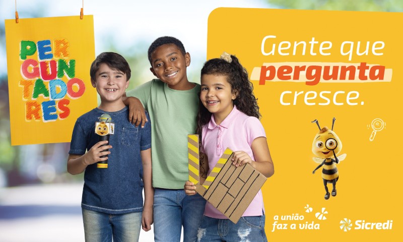 SICREDI: Lançada nova campanha do programa educacional A União Faz a Vida