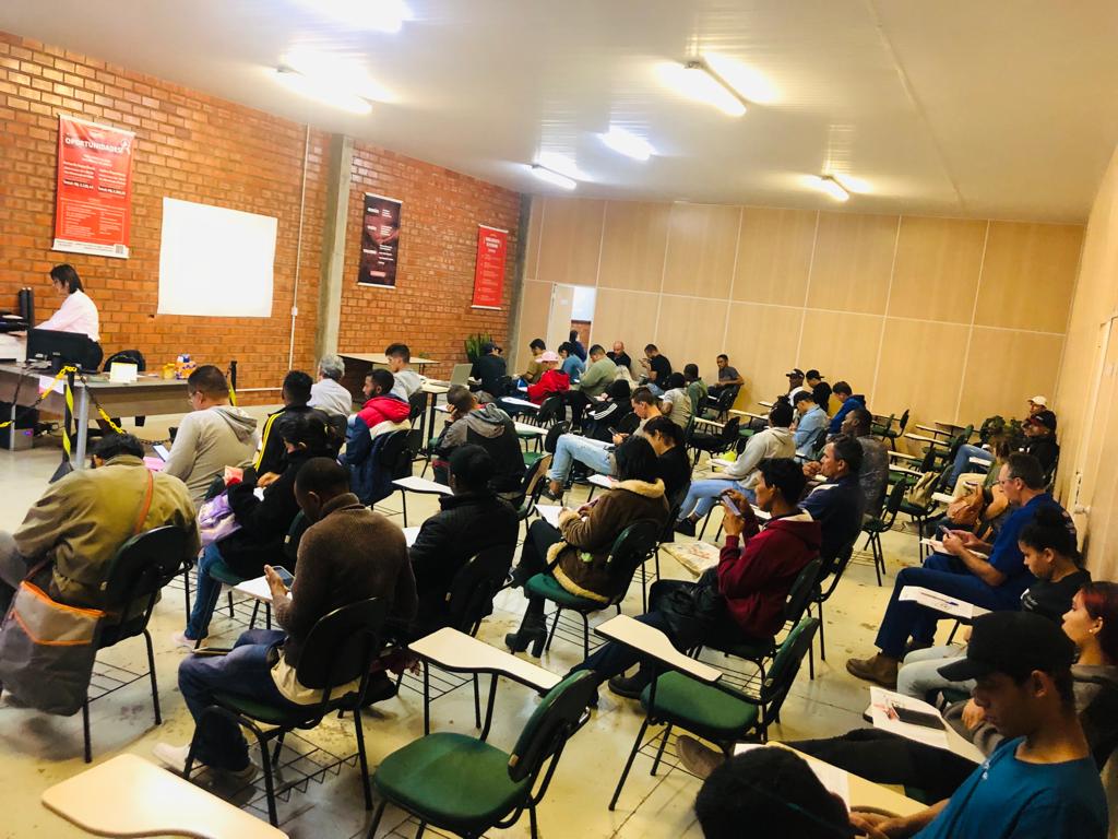 COOPAVEL: Mais de 120 candidatos são recebidos no primeiro Dia de Recrutar de 2023