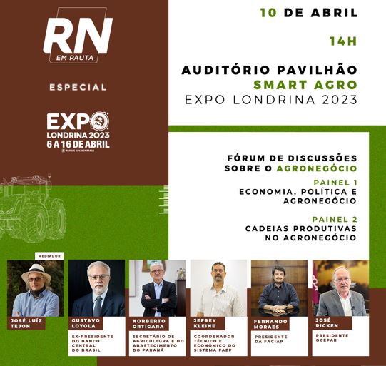 EXPOLONDRINA: Ricken participa da abertura e de mais dois eventos em Londrina