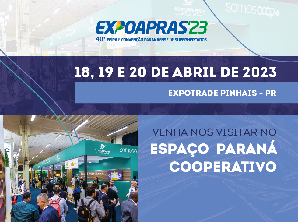 EXPO APRAS: Presidente do Sistema Ocepar participa da abertura; Espaço PR Cooperativo vai divulgar o setor no evento