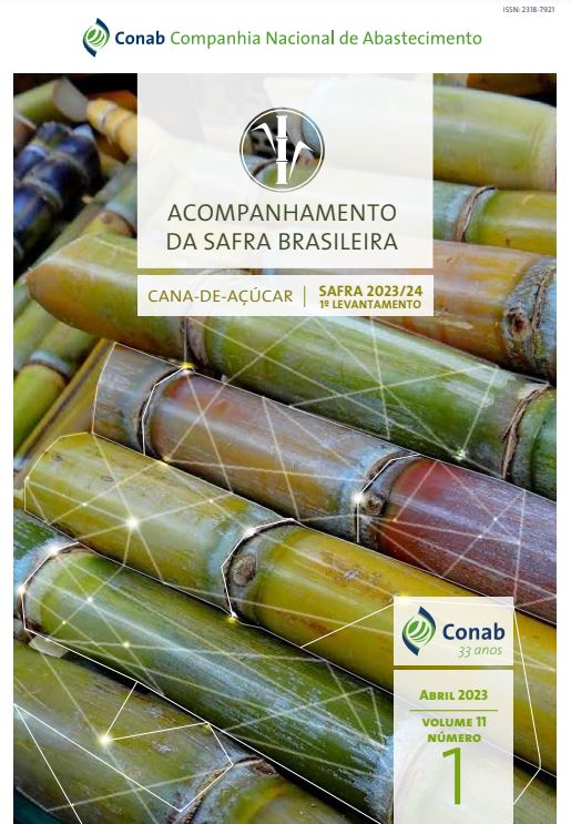 CONAB: Produção de cana-de-açúcar deve crescer 4,4% na safra 2023/24, estimada em 637,1 milhões de toneladas