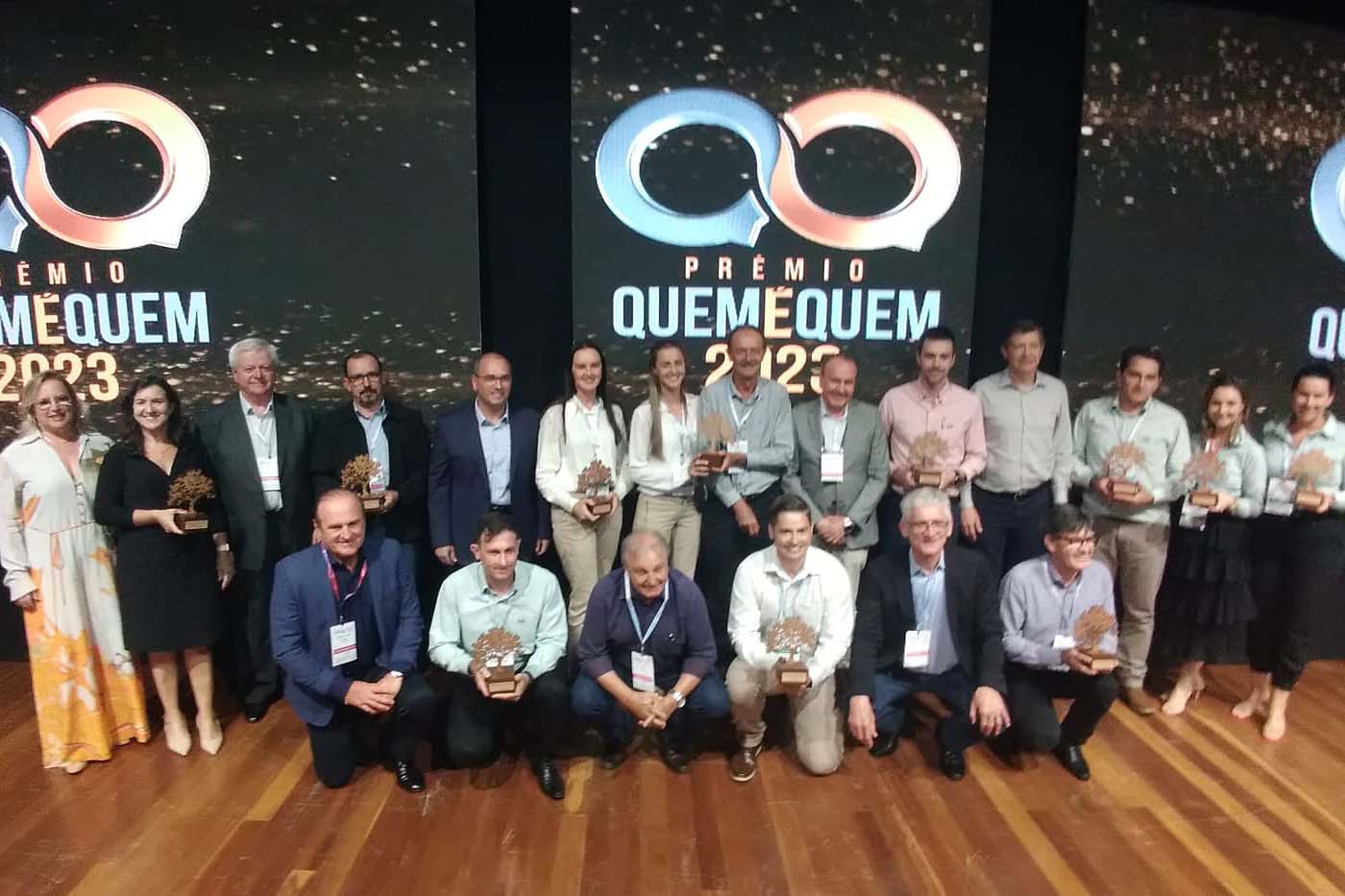 AVESUI: Prêmio Quem é Quem celebra resultados das cooperativas em noite de homenagens