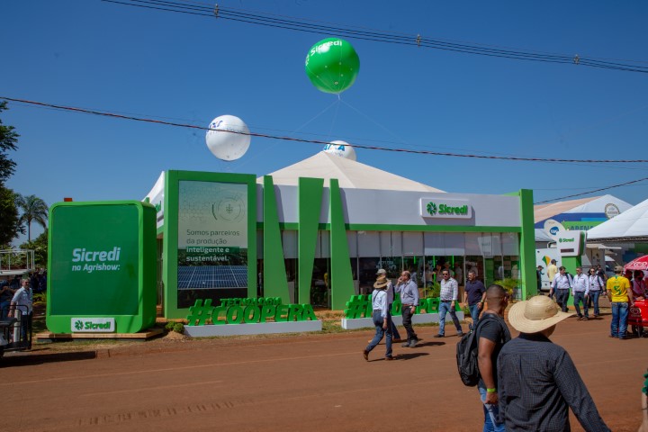 CRÉDITO: Com mais de R$ 36 bilhões concedidos aos produtores na atual safra, Sicredi participa da 28ª Agrishow