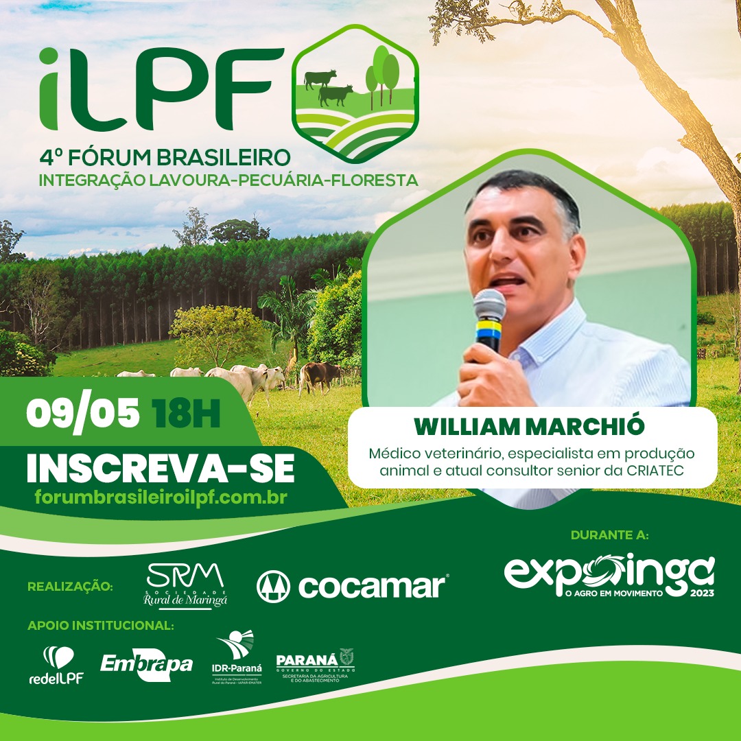 AGRO: Cocamar e SRM promovem o 4º Fórum de ILPF na Expoingá