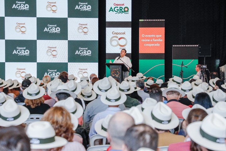 SISTEMA OCB: Presidente Márcio ressalta pujança do coop na Copacol Agro 2023