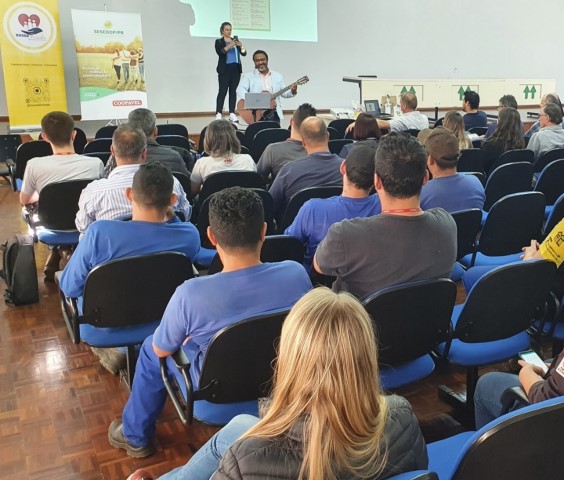 AGRO: Palestra de abertura da Sipat 2023 dá dicas preciosas a vida feliz e produtiva