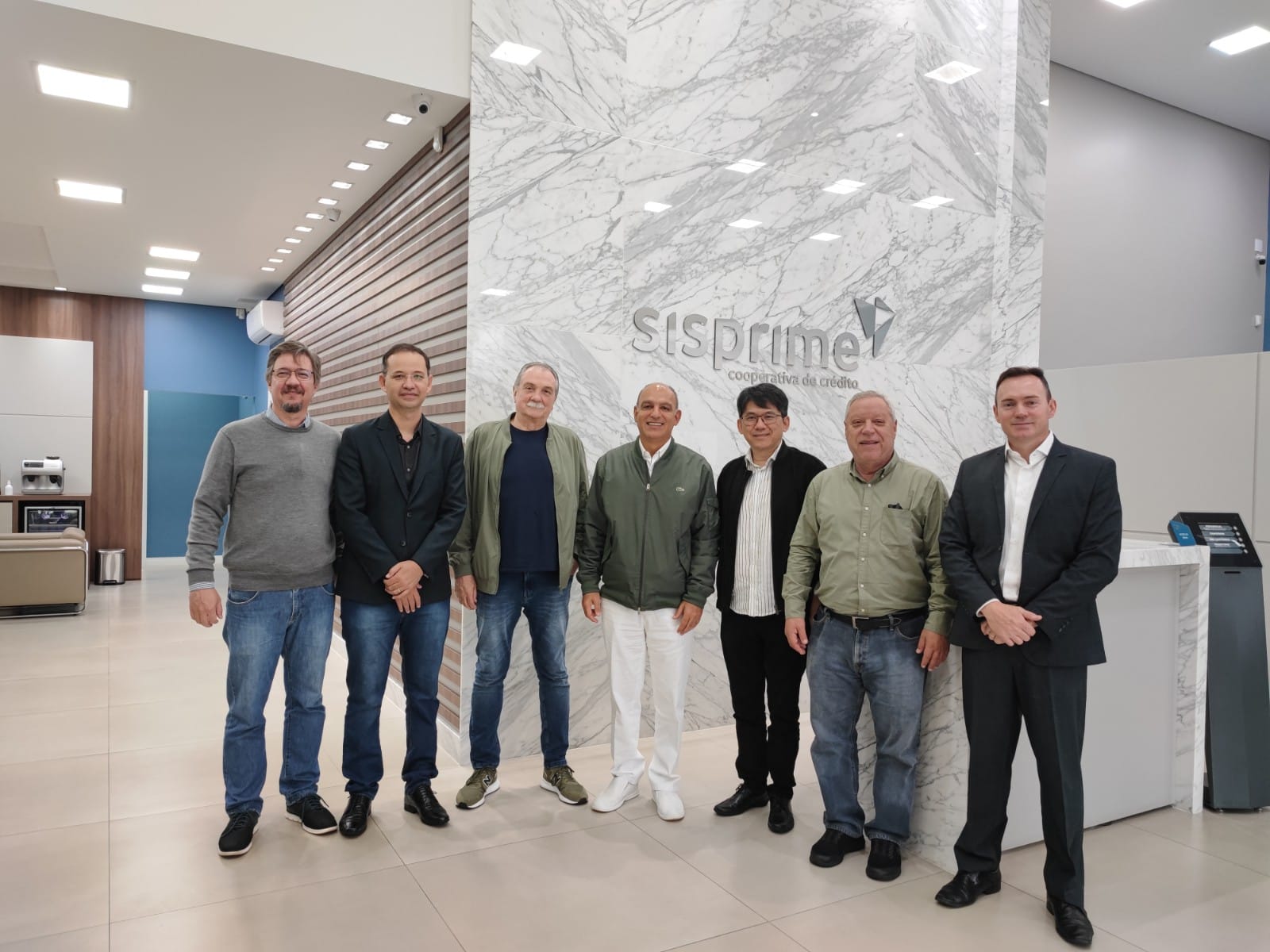 CRÉDITO: Presidente e diretores da Sisprime do Brasil visitam agências no Oeste e Sudoeste do PR