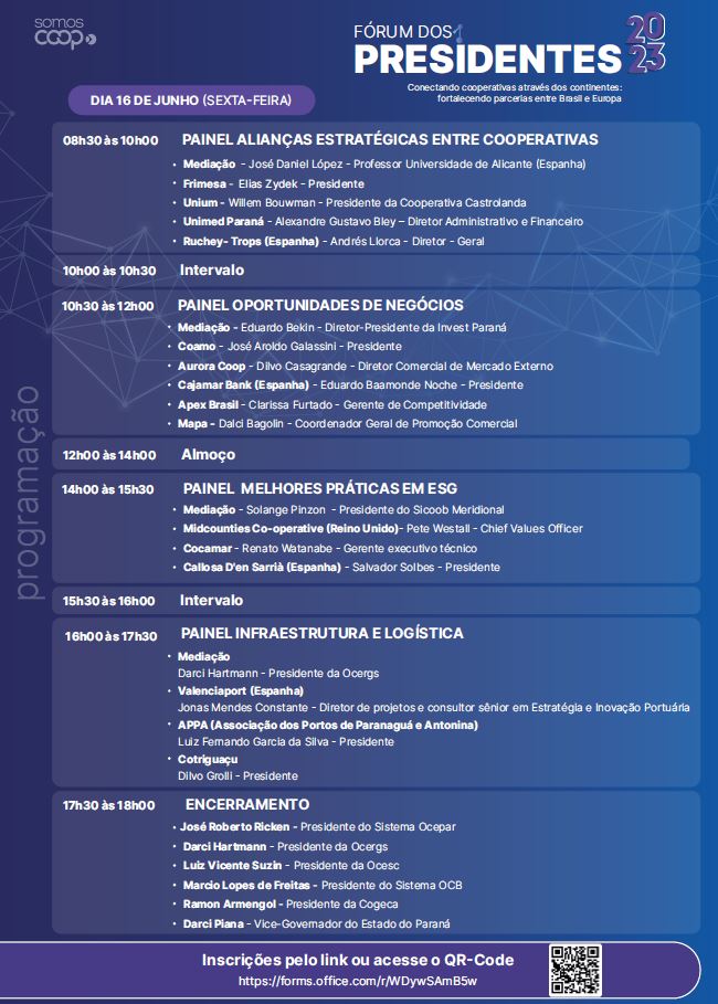 forum dos presidentes folder II 13 06 2023