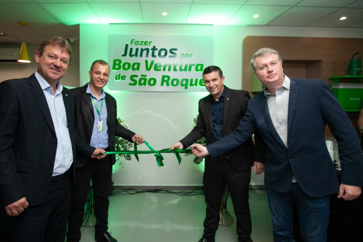 CRÉDITO: Sicredi inaugura agência em Boa Ventura de São Roque