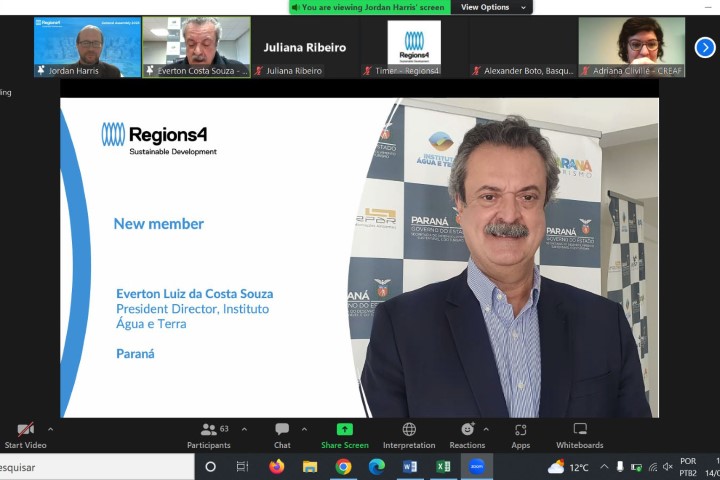 REGIONS4: Paraná confirma adesão à coalizão internacional voltada ao desenvolvimento sustentável
