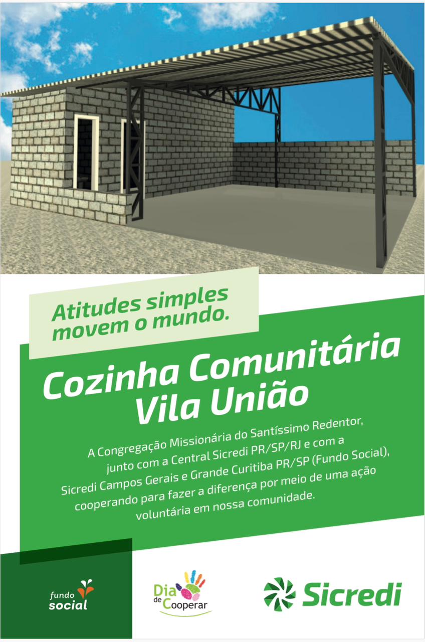 DIA C: Ação social do Sicredi beneficia moradores da Vila União, em Curitiba
