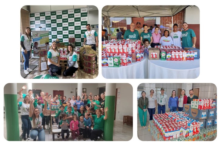 DIA C: Cocari comemora o Dia de Cooperar com ações para as comunidades do Paraná e do Cerrado