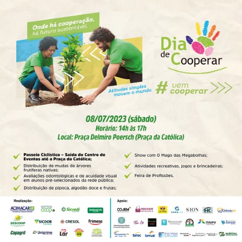 DIA C: Em Marechal Cândido Rondon, Dia de Cooperar será realizado no próximo sábado