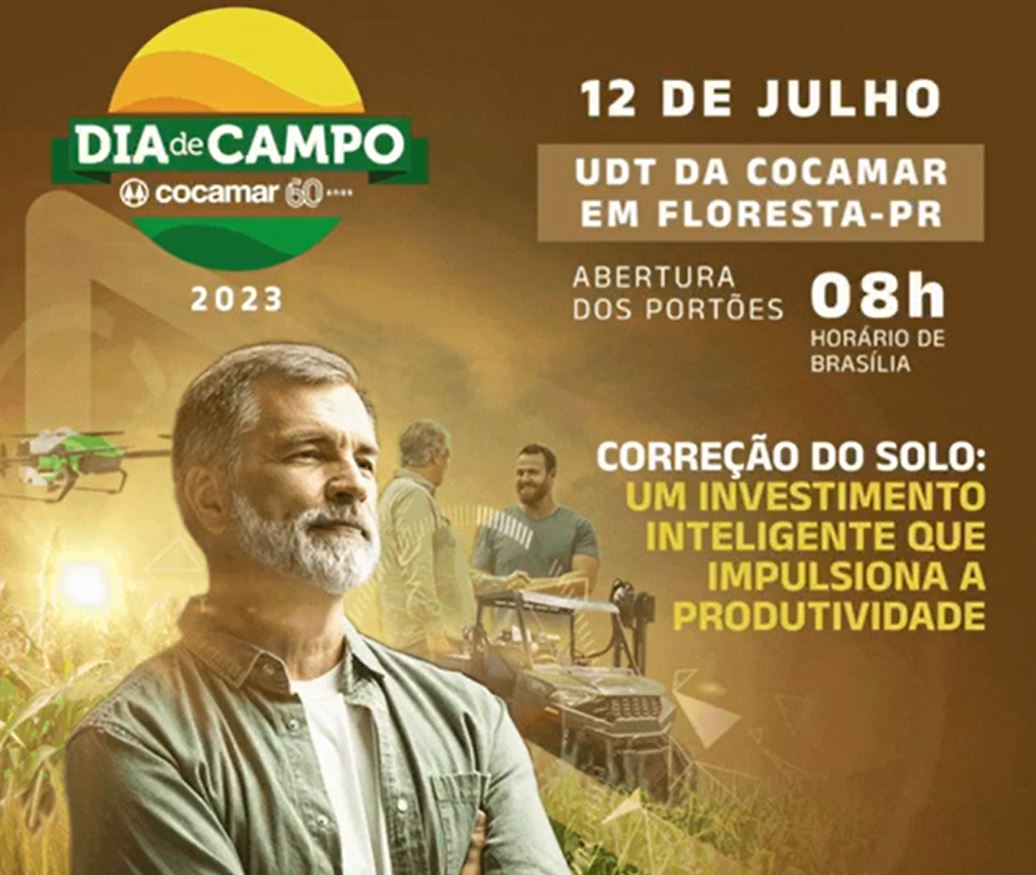 AGRO: Cocamar promove Dia de Campo de Inverno nesta quarta-feira 