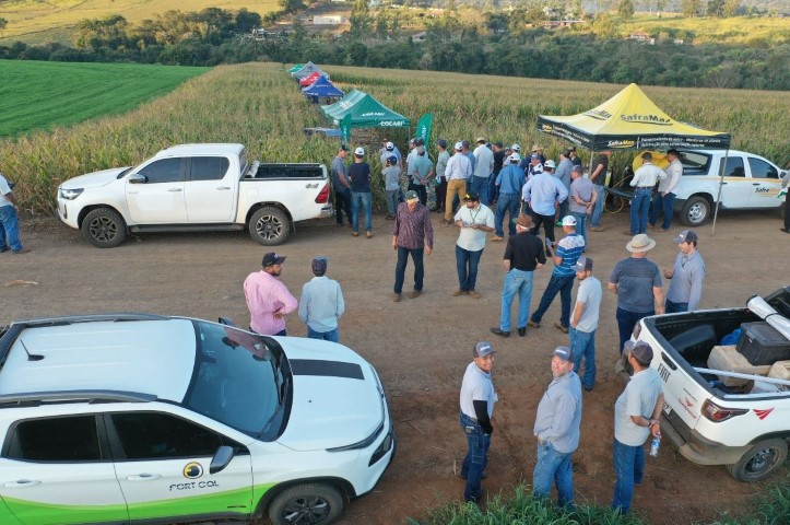 AGRO: Cocari promove Tarde de Campo de Milho com demonstrações da área de Inovação Agrícola, em Jandaia do Sul (PR)