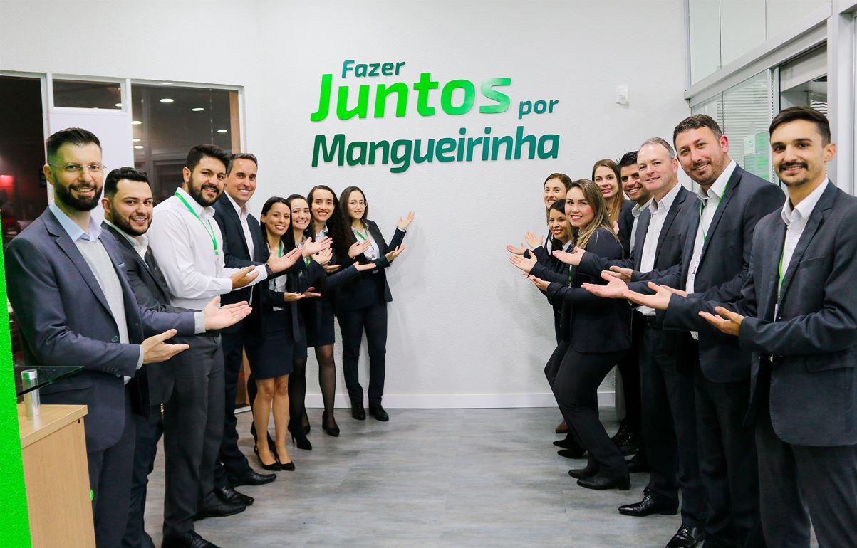 CRÉDITO: Sicredi Parque reinaugura agência de Mangueirinha