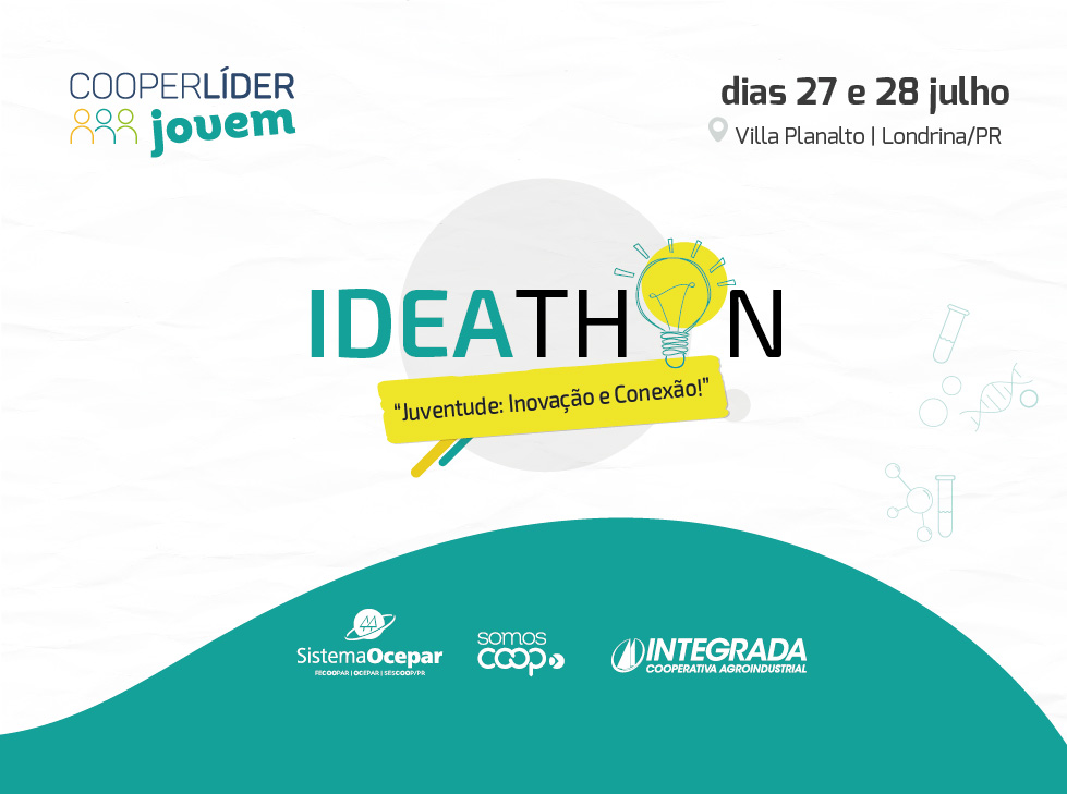 COOPERLÍDER JOVEM: Ideathon é uma das atrações do Encontro Estadual da Juventude Cooperativista do PR