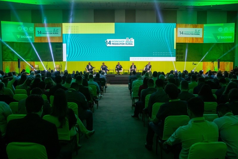 CRÉDITO: Sicoob realiza o 14º Workshop Produtor Rural com painéis sobre crédito agro e premiação a produtores sustentáveis