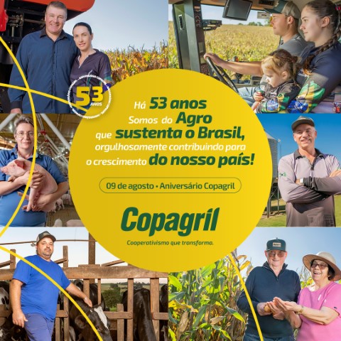 AGRO: Copagril se prepara para celebrar 53 anos de história 