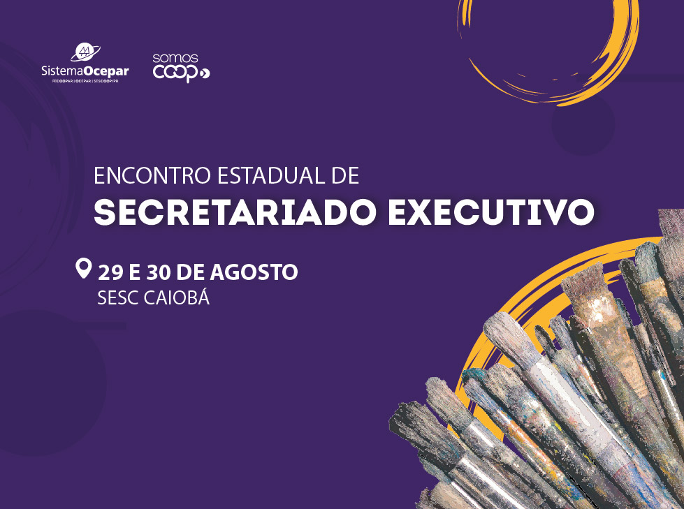 EVENTO:  Caiobá recebe o Encontro Estadual de Secretariado Executivo nos dias 29 e 30 de agosto