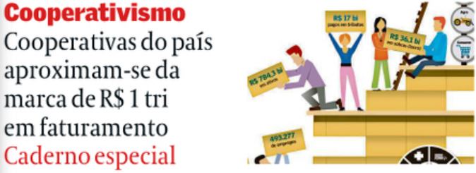 MÍDIA: Cooperativismo é destaque na imprensa nacional