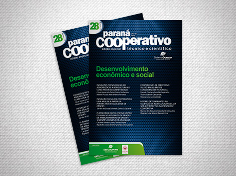 PR COOPERATIVO: Publicada a 28ª edição da revista técnico e científico, com cinco artigos acadêmicos