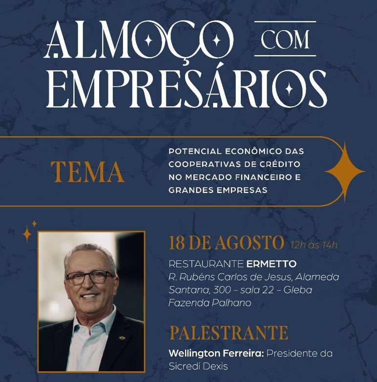 CRÉDITO: Sicredi Dexis realiza palestra sobre Potencial Econômico das Cooperativas 