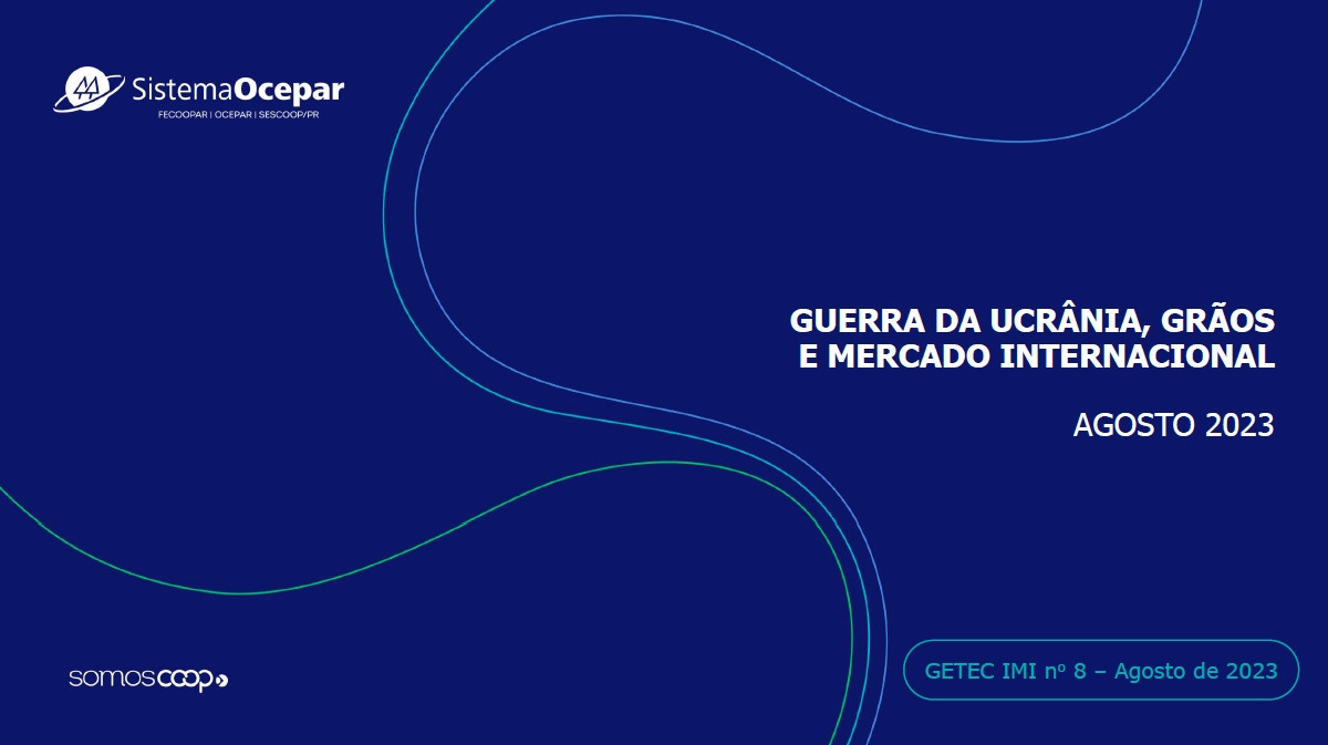 MERCADO: O impacto da guerra da Ucrânia nos mercados de trigo e milho é o tema do Informe de Economia e Mercado
