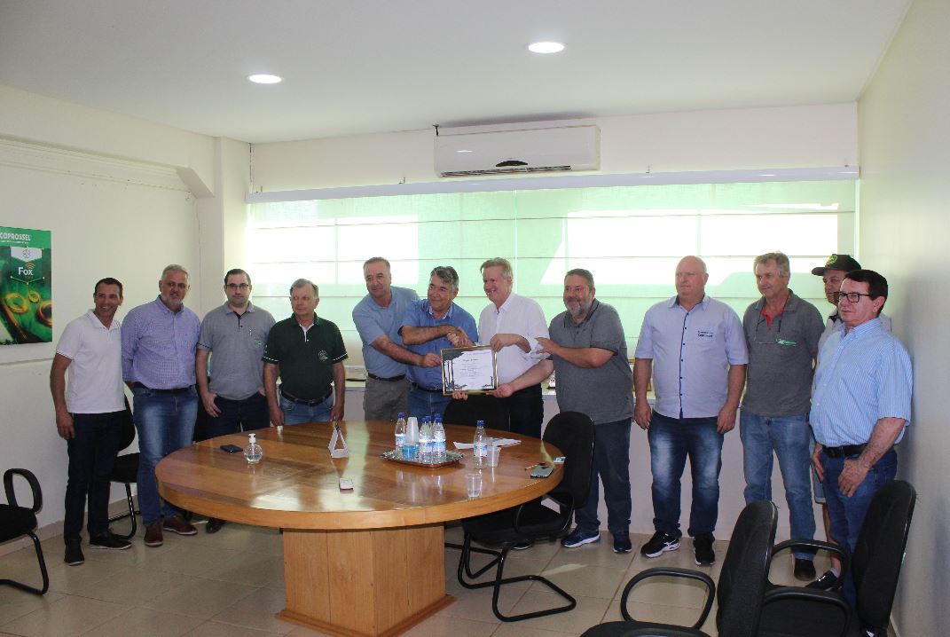 AGRO: Coprossel recebe diplomação da Assembleia Legislativa do Paraná
