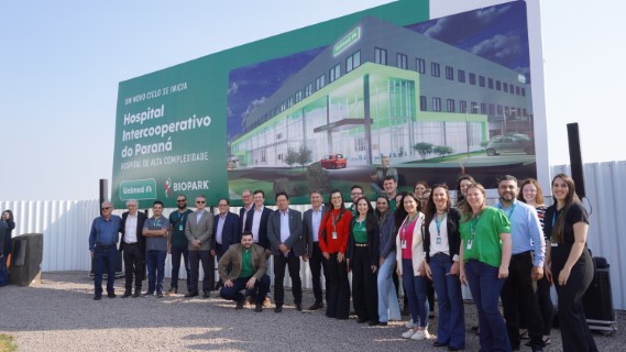 SAÚDE: Solenidade marca o início das obras do Hospital Intercooperativo do Paraná