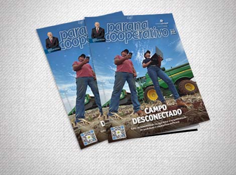 PR COOPERATIVO: Revista traz reportagem especial sobre a falta de conectividade no campo 