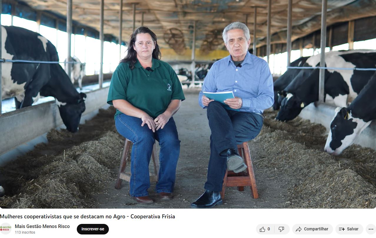 AGRO: Cooperativa Frísia lança vídeo sobre Protagonismo Feminino em parceria com o projeto Euroclima+ e GIZ