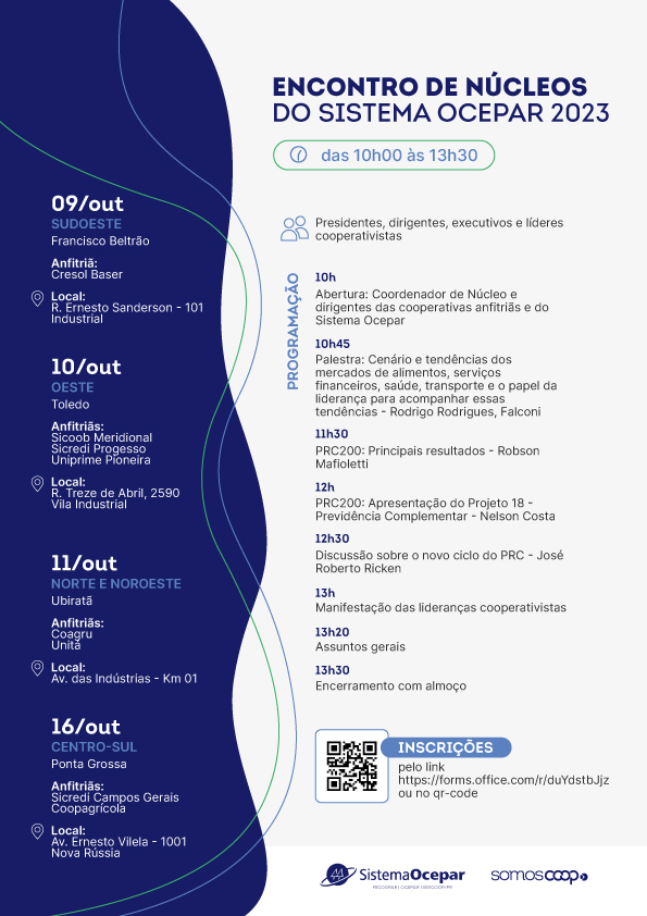 encontro nucleos 13 10 2023