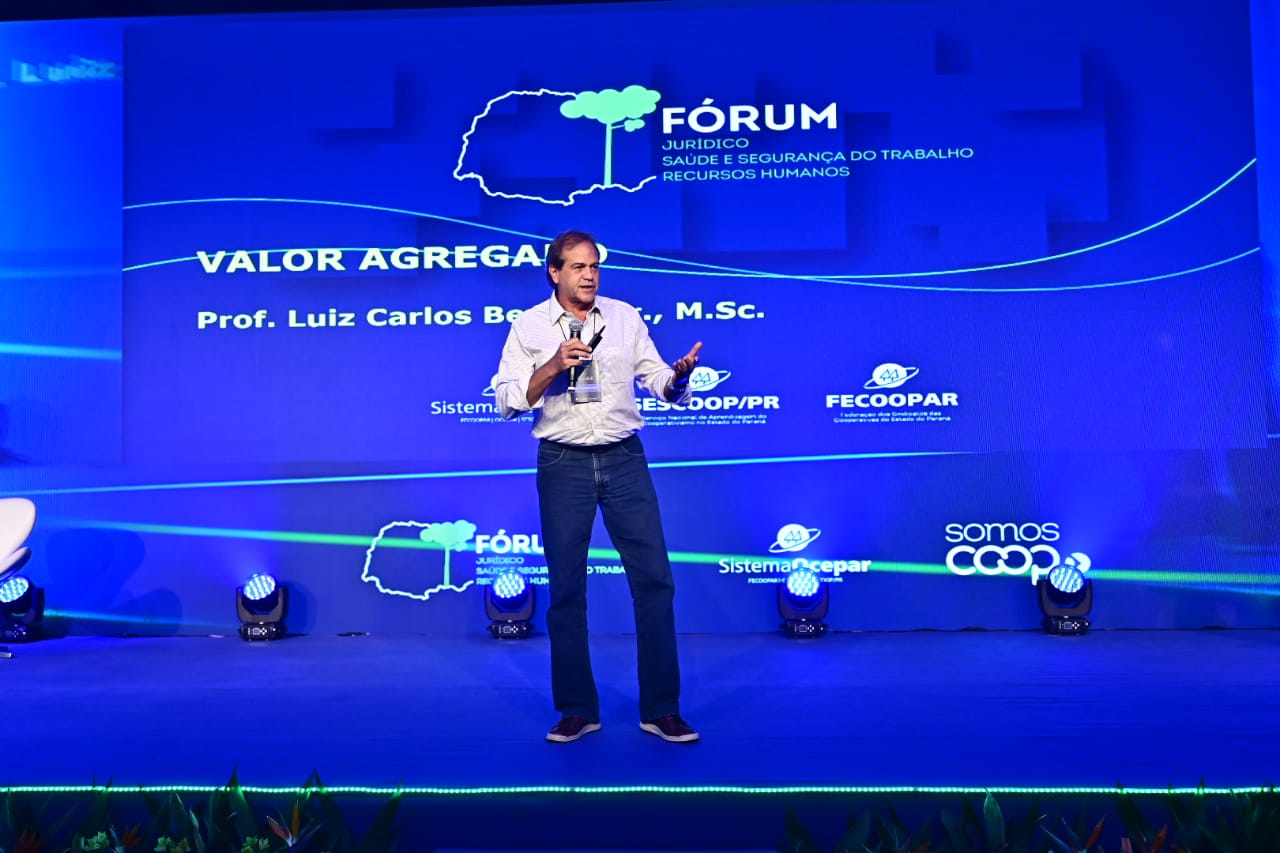 FÓRUM: Valor agregado nas empresas é foco da palestra de Luiz Carlos Becker 