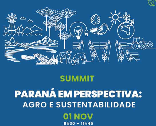 SUMMIT: Gazeta do Povo promove debate sobre agro e sustentabilidade, com apoio do Sistema Ocepar