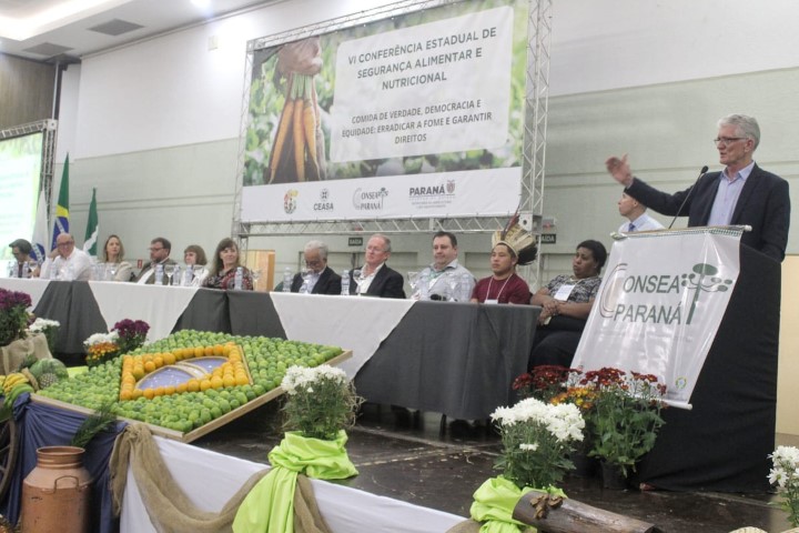 EVENTO: Conferência de segurança alimentar destaca políticas do Estado para atender a população