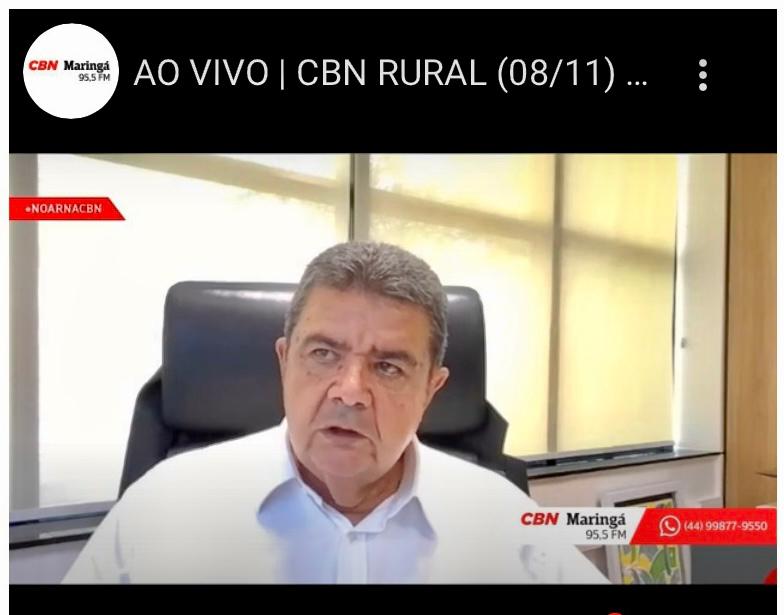MÍDIA: “Cooperativa tem que entrar na briga do mercado globalizado”, diz presidente da OCB ao CBN Rural