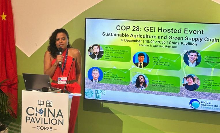 COP28: Brasil e China discutem parcerias para uma agricultura ambientalmente responsável